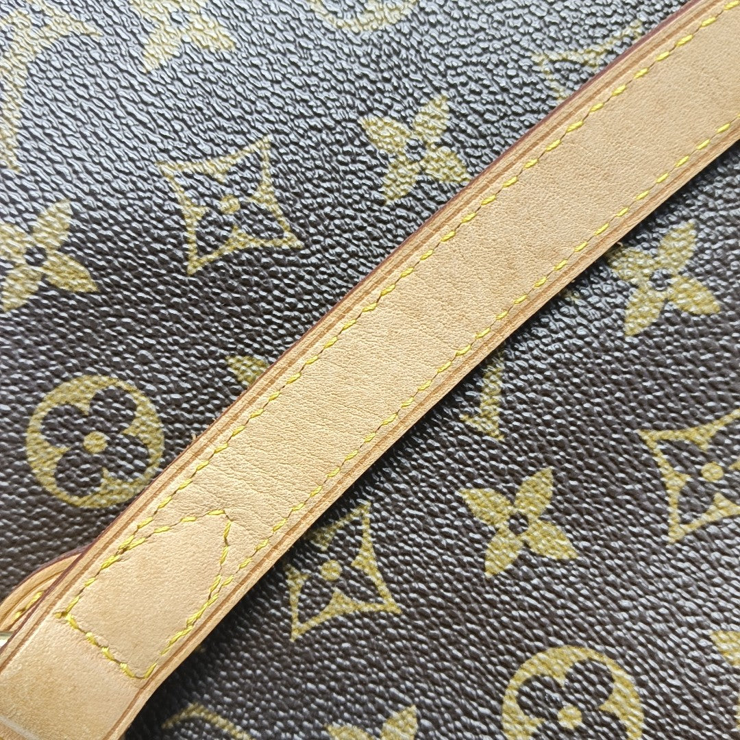 BATIGNOLLES MM Monogram Coated Canvas Brown