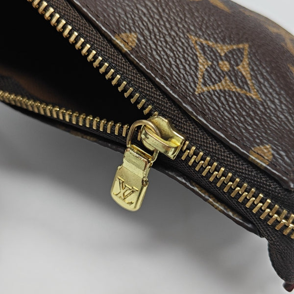 ACCESSOIRES Mini Monogram Coated Canvas Brown