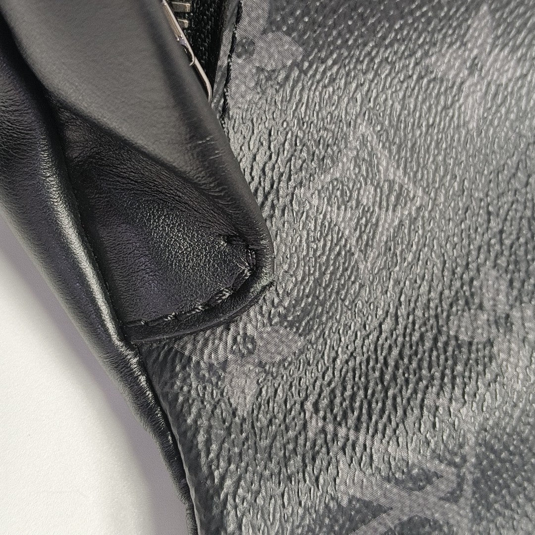 DISCOVERY Monogram Coated Canvas Black