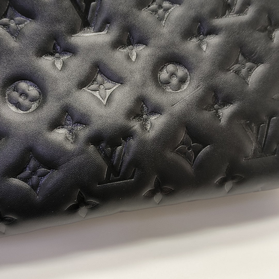 COUSSIN PM Lambskin Black