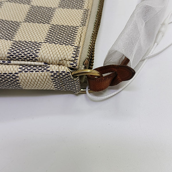 ACCESSOIRES GM Damier Azur Coated Canvas White