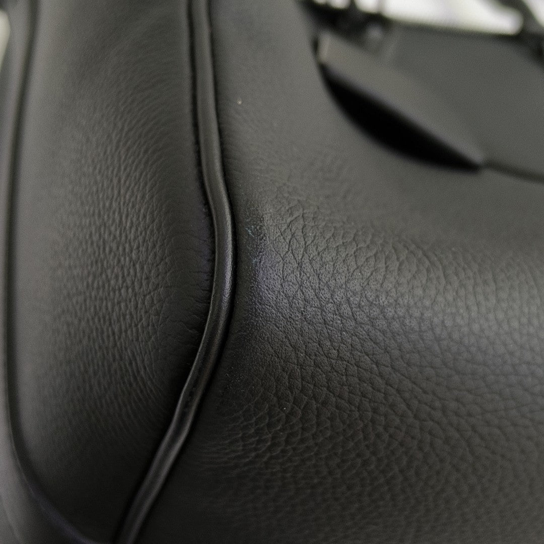 KEEPALL 40 Calfskin Black