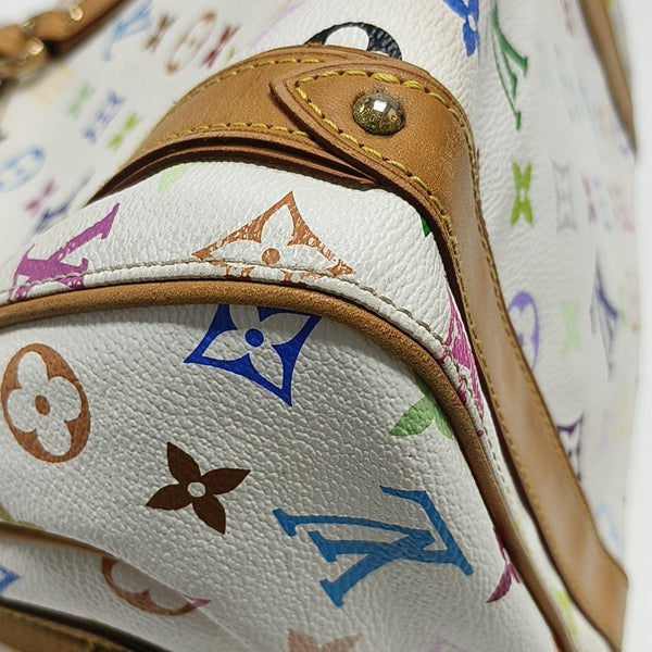 LV × TM PRISCILLA Monogram Coated Canvas White