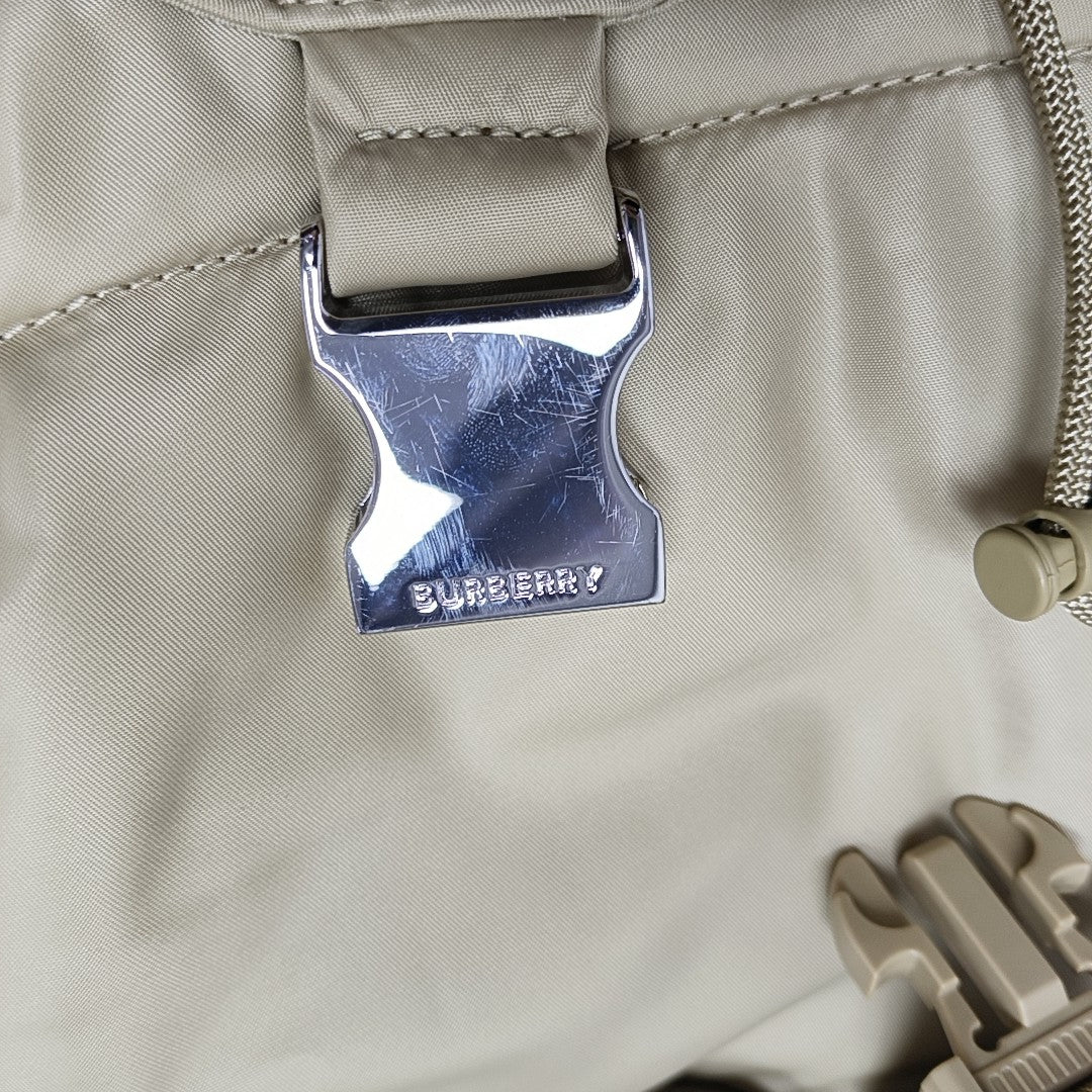 The Rucksack Small Nylon Beige