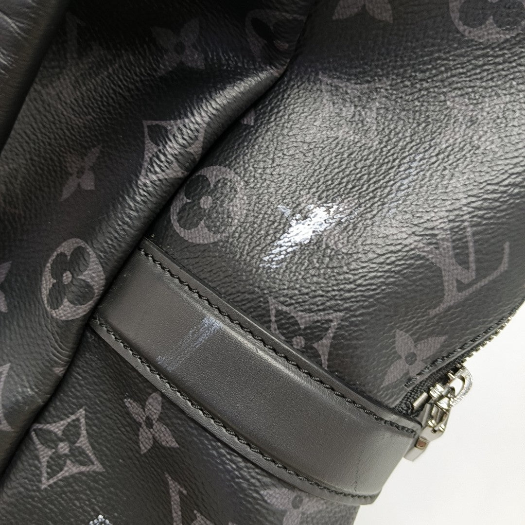DISCOVERY PM Monogram Coated Canvas Black