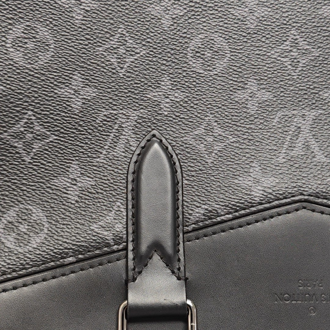 EXPLORER Monogram Coated Canvas Black