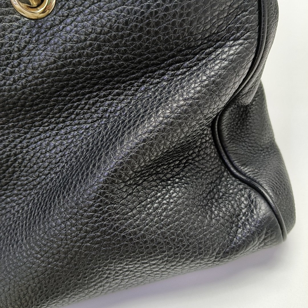 Bamboo 1947 Medium Calfskin Black