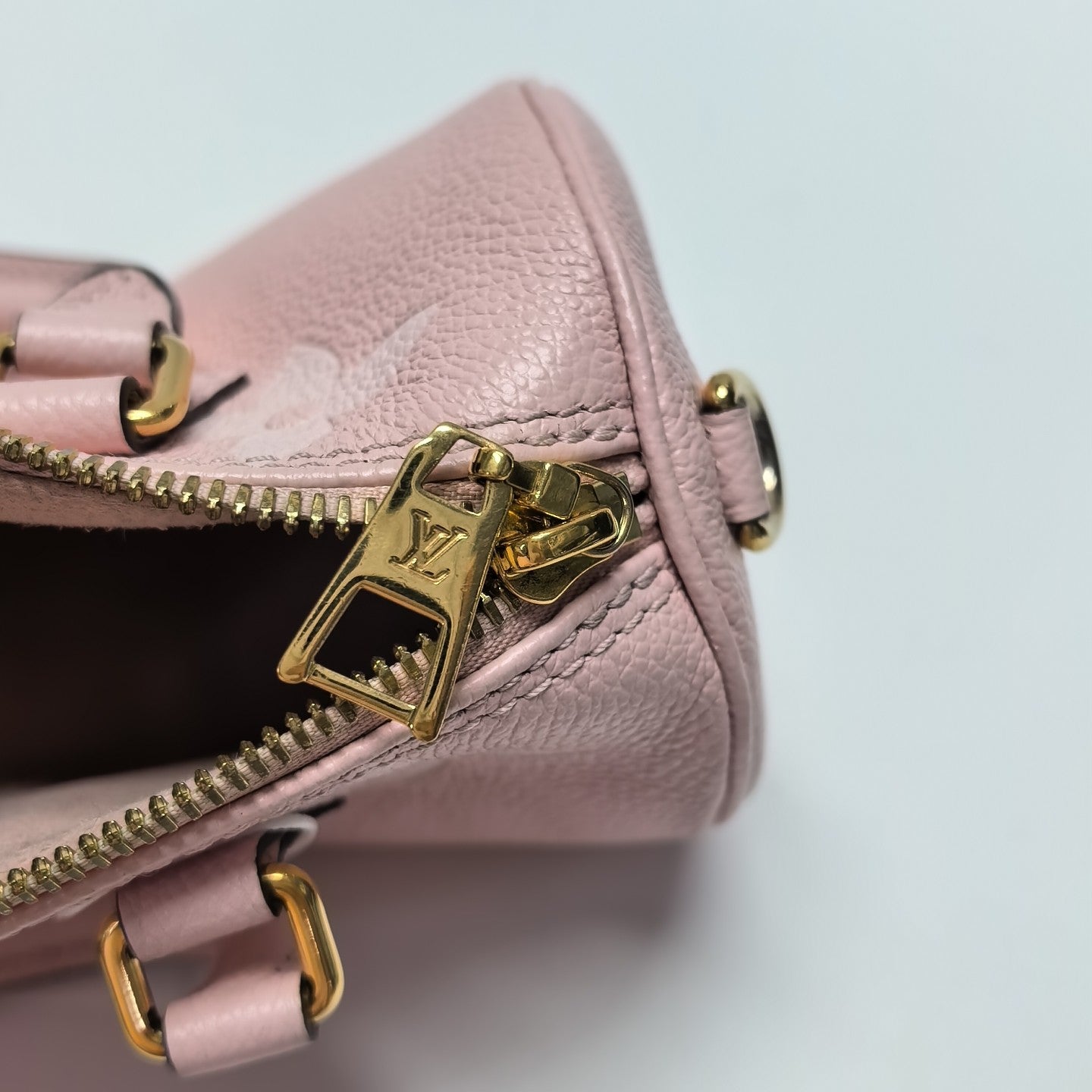 PAPILLON BB Monogram Calfskin Pink