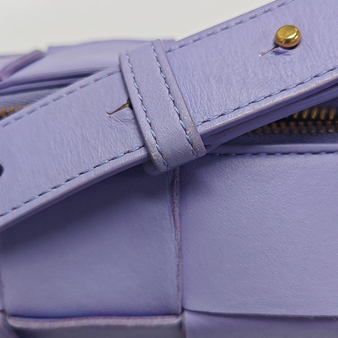 Intrecciato Small Lambskin Purple