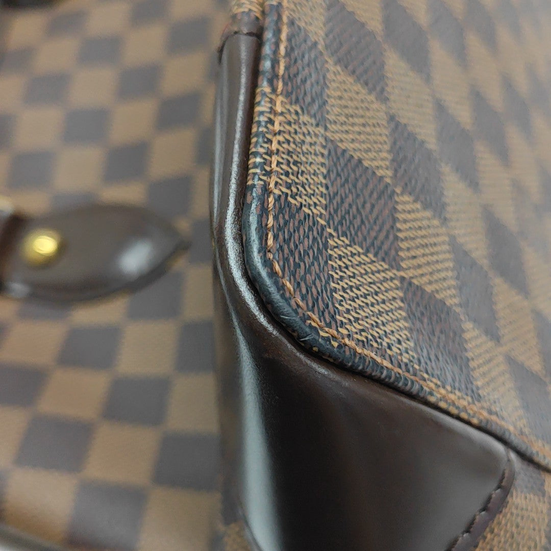 HAMPSTEAD PM Damier Ebene Coated Canvas Brown