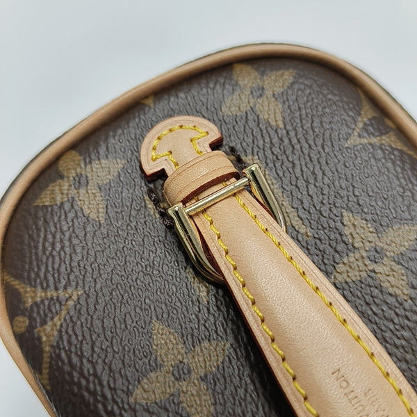 NICE Super Mini Monogram Coated Canvas Brown