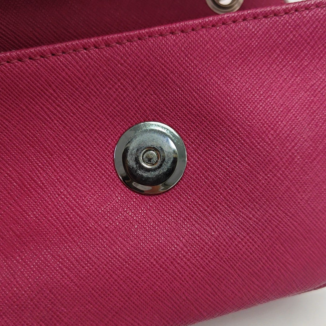 Calfskin Shoulder Bag Red