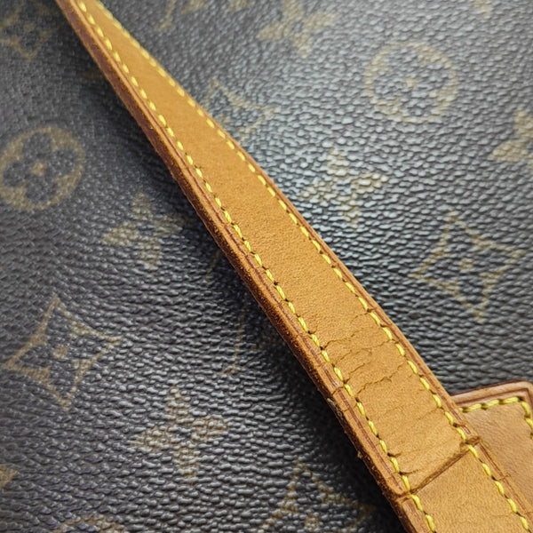 VINTAGE VAVIN GM Monogram Coated Canvas Brown