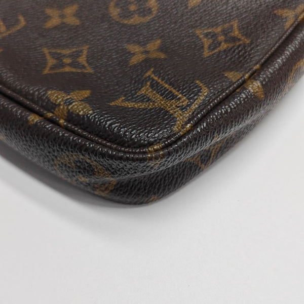 ACCESSOIRES Monogram Coated Canvas Brown