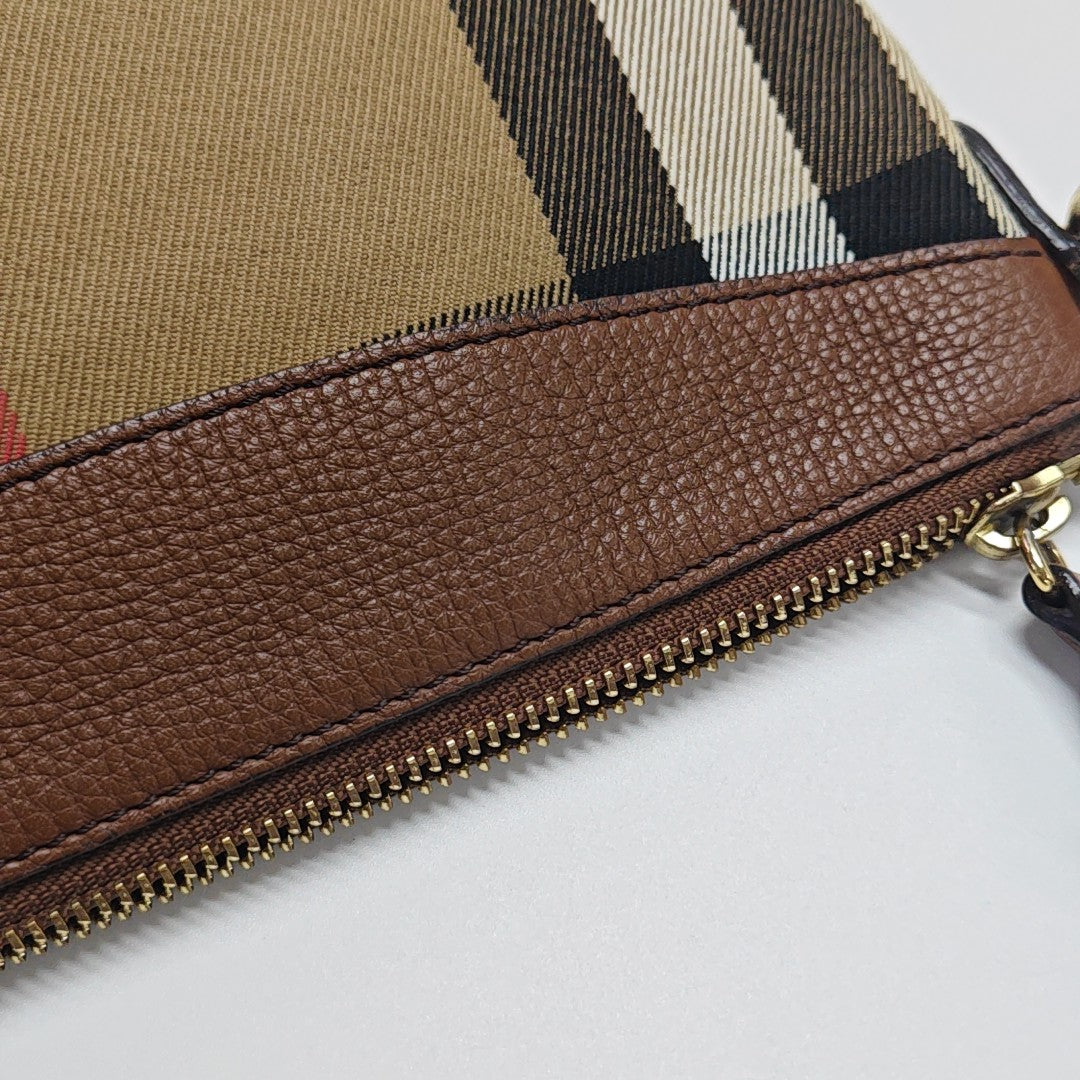 Canvas Shoulder Bag Brown