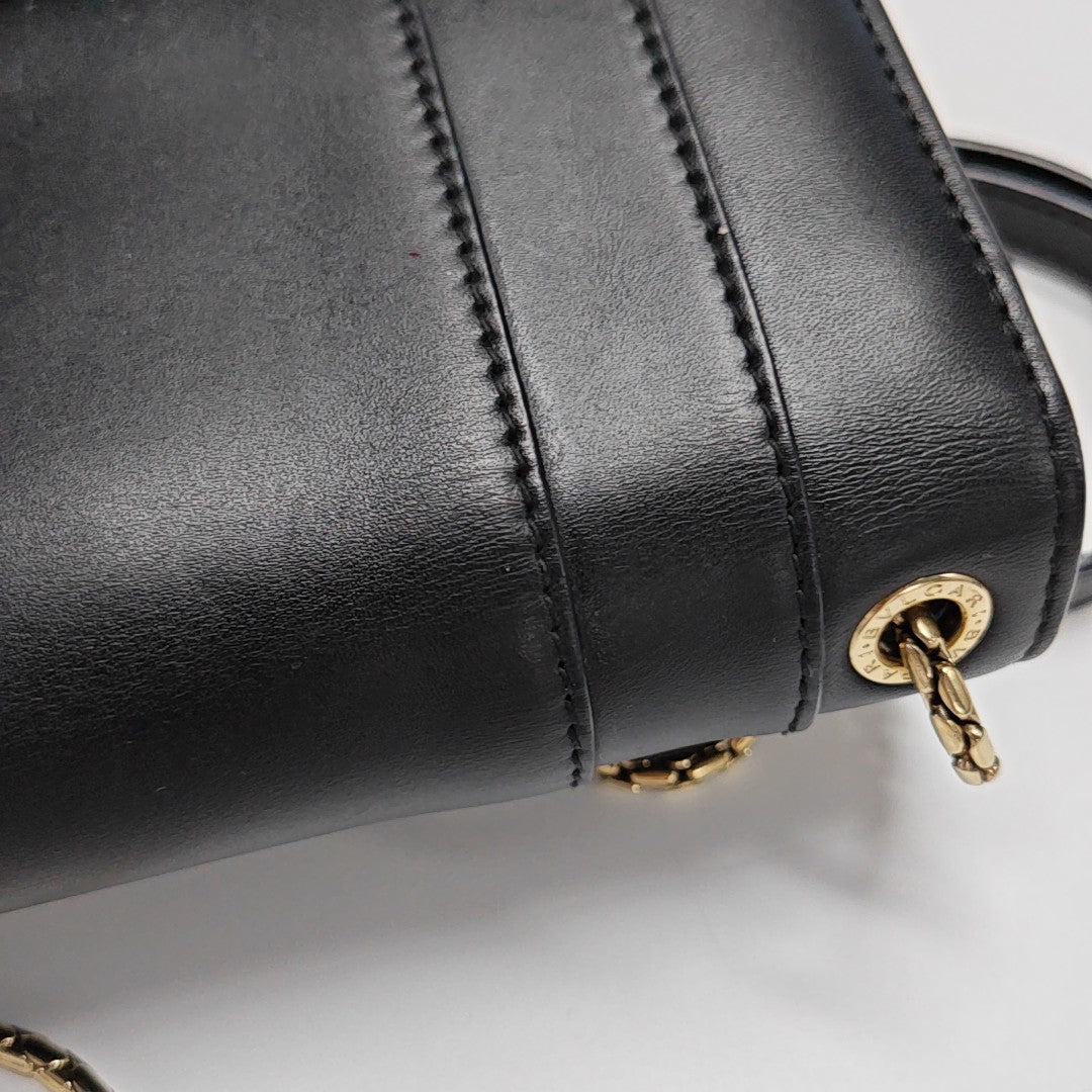 SERPENTI FOREVER Small Calfskin Black