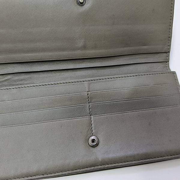 Lambskin Wallet Gray