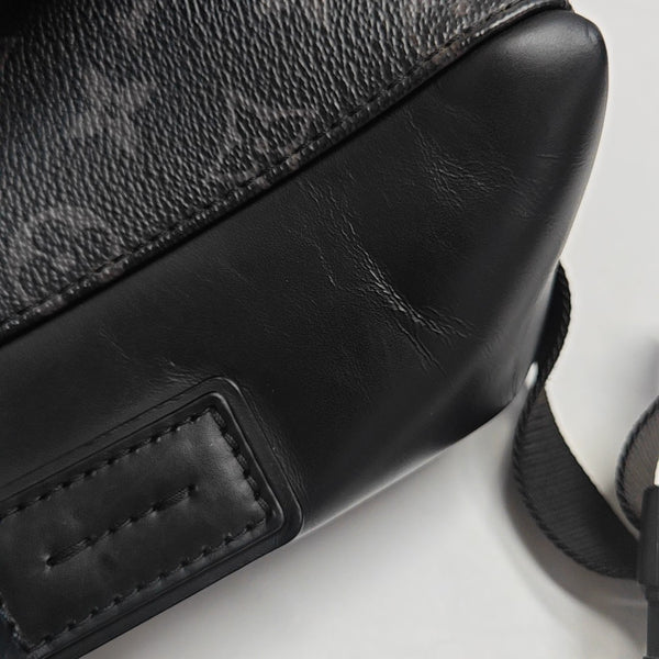 VOYAGER PM Monogram Coated Canvas Black