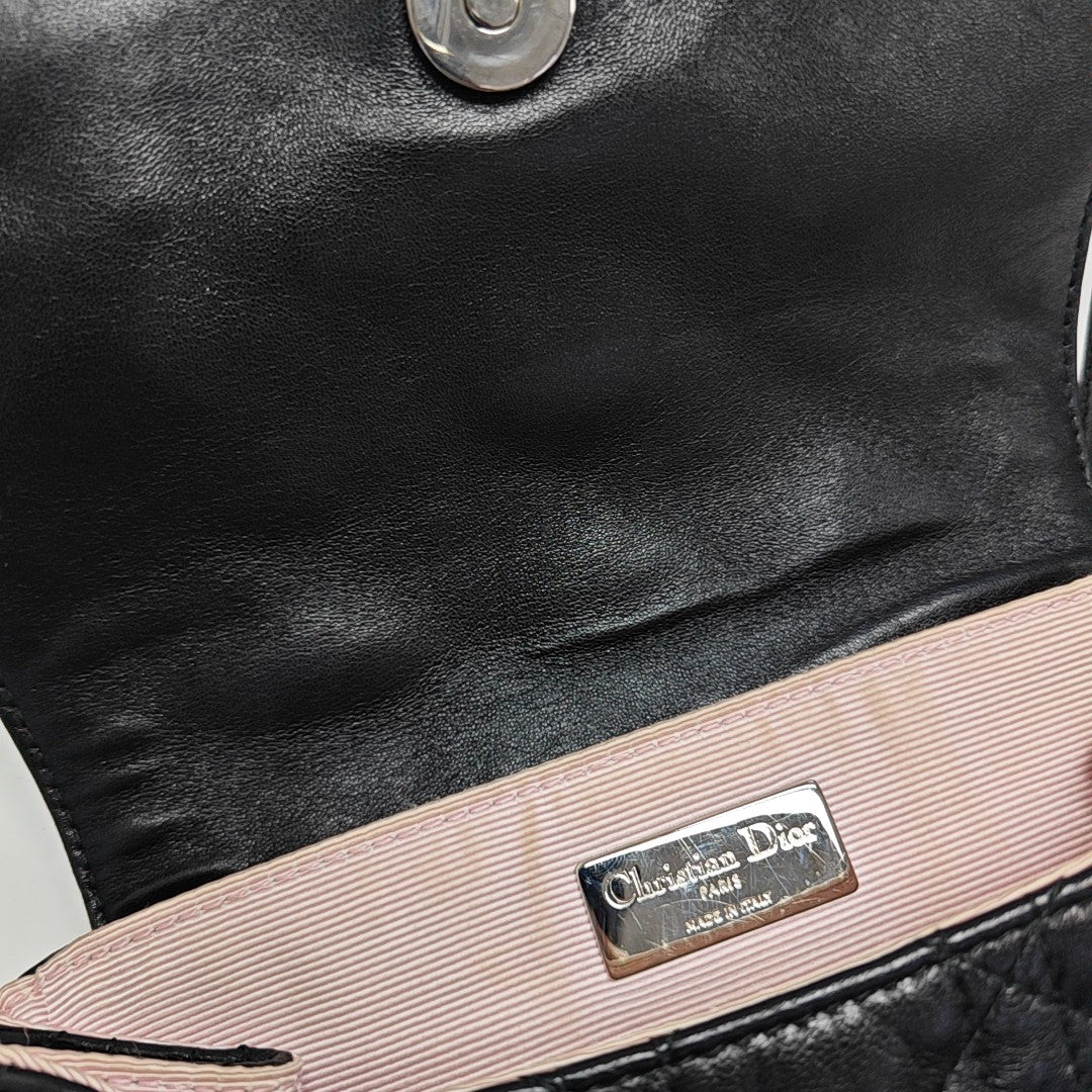 Stardust Quilted Lambskin Black