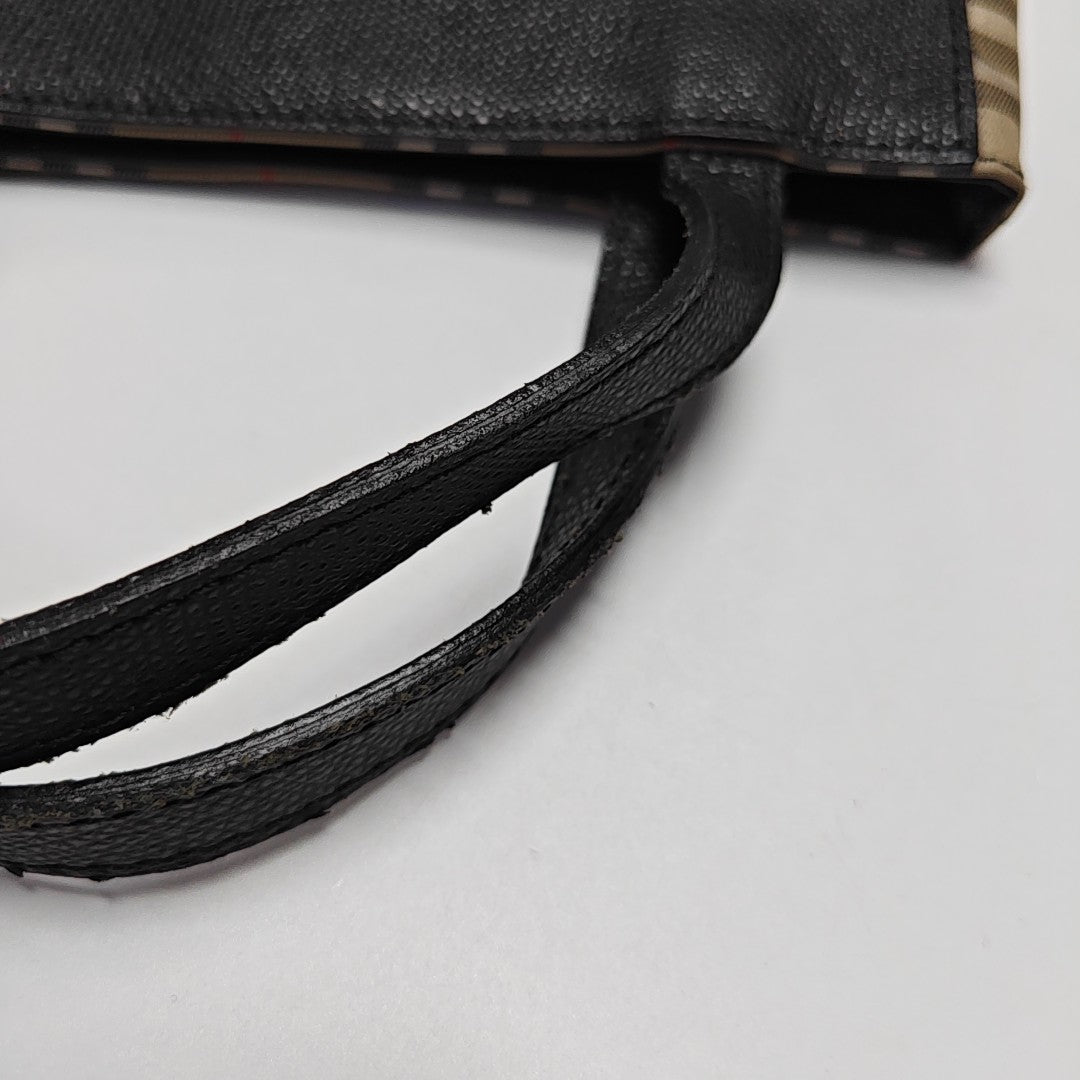 Nylon Top Handle Bag Multicolor