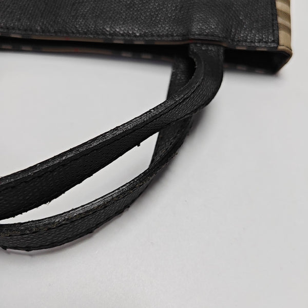Nylon Top Handle Bag Multicolor