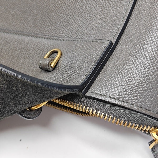 BELT Nano Calfskin Gray