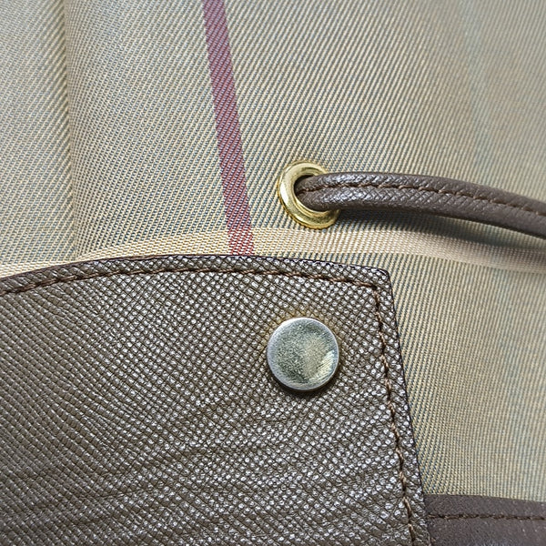 Canvas Bucket Bag Green