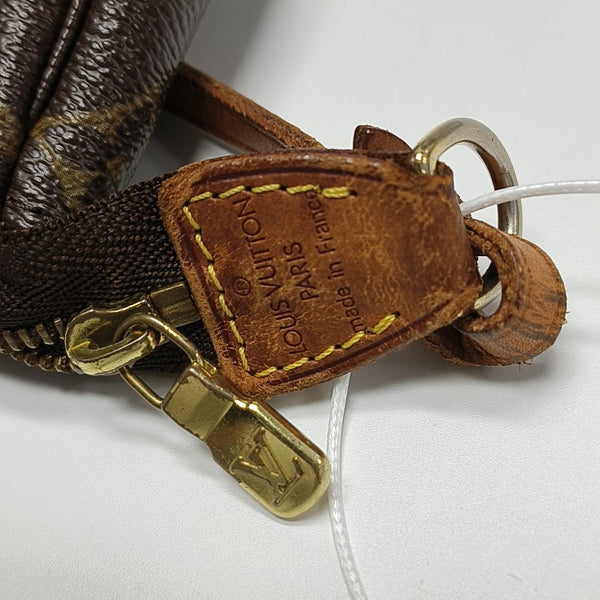 ACCESSOIRES MM Monogram Coated Canvas Brown