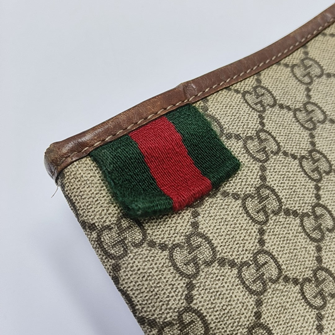 Monogram Canvas Shoulder Bag Black