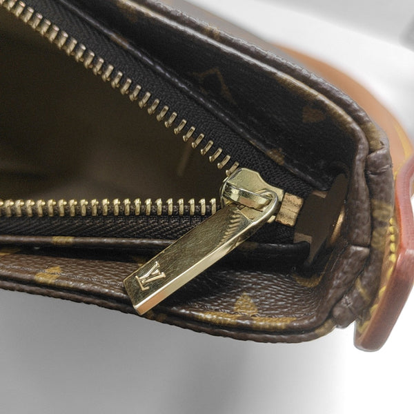 LOOPING MM Monogram Coated Canvas Brown