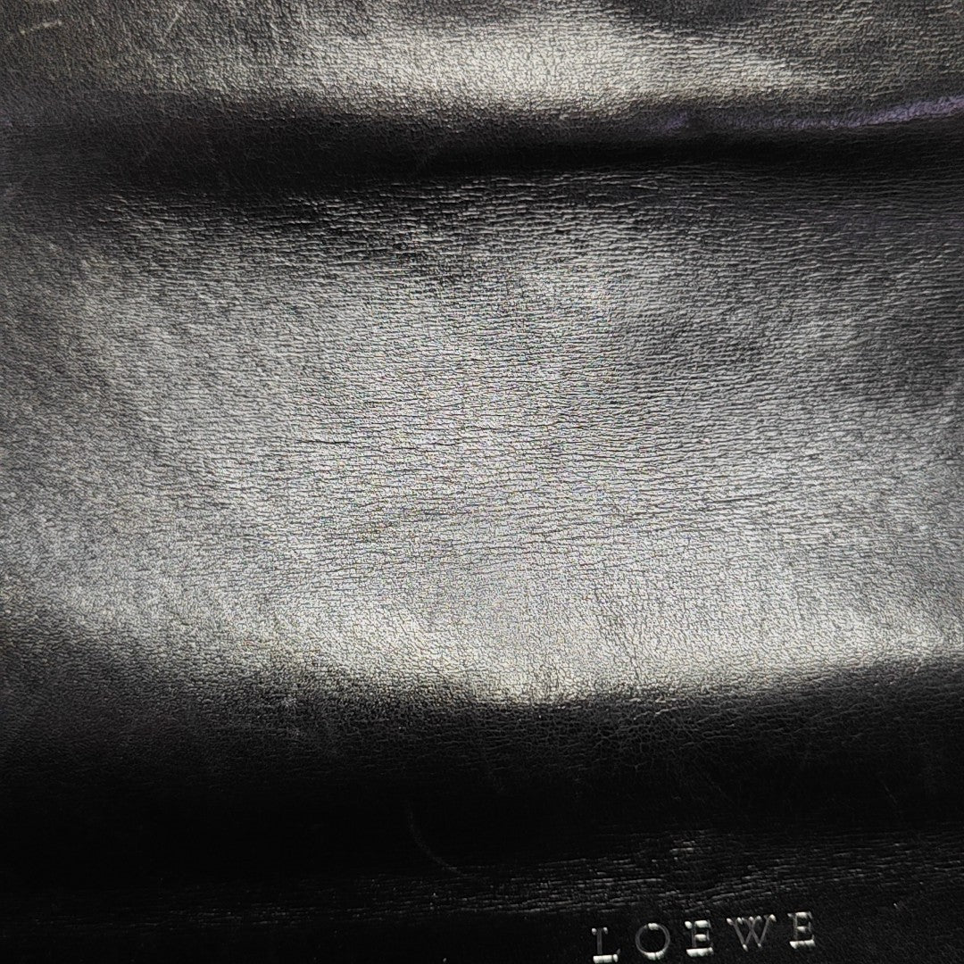 Calfskin Top Handle Bag Black