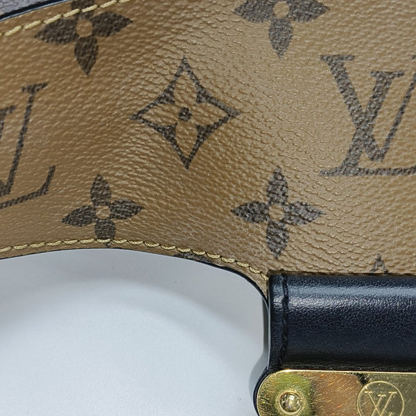 TWINNY Monogram Coated Canvas Brown