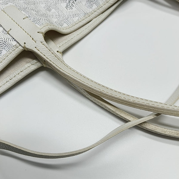 Saint Louis PM Coated Canvas White