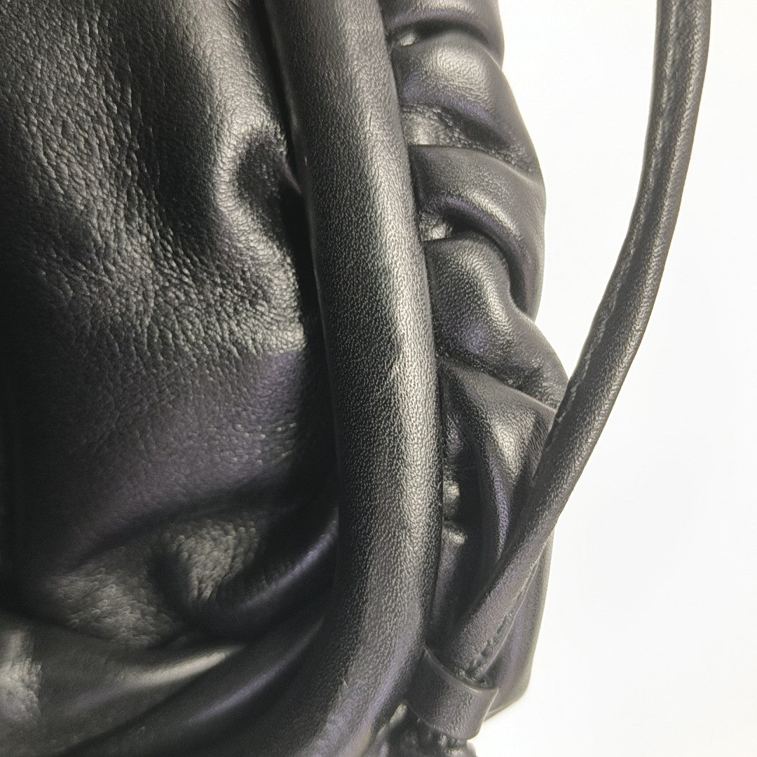 The Pouch Mini Calfskin Black