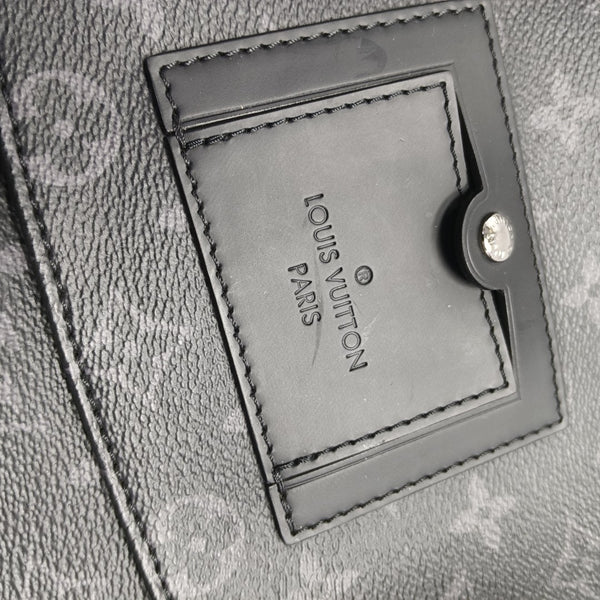 VOYAGER PM Monogram Coated Canvas Black