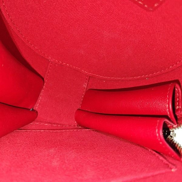 22K Quilted Lambskin Red