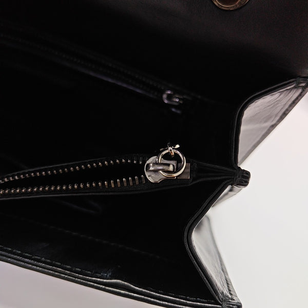 SERPENTI FOREVER Medium Calfskin Black