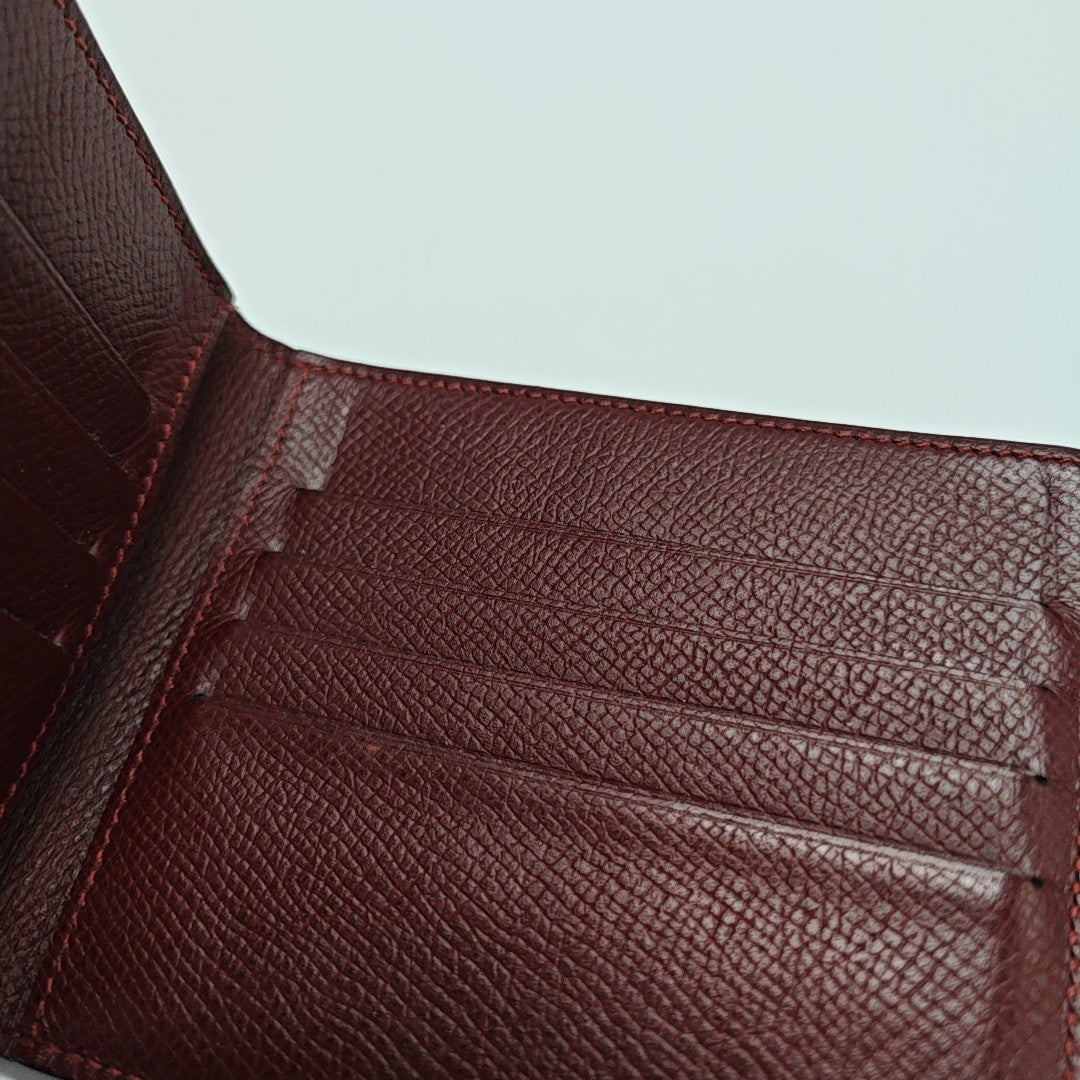 MC² Epsom Red Wallet
