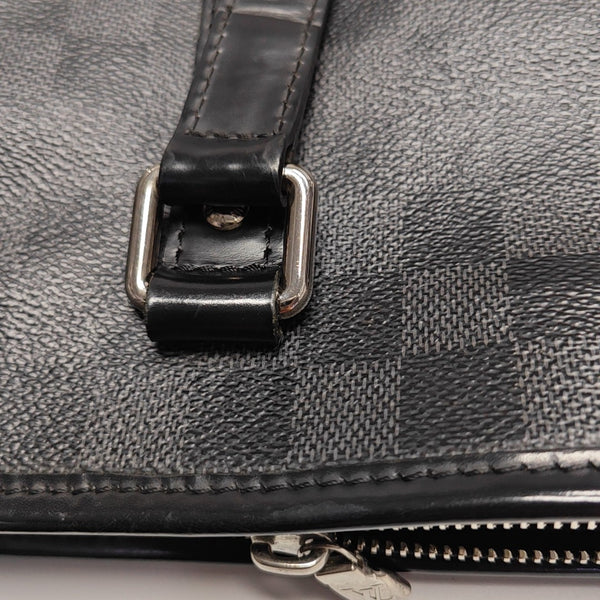 TADAO PM Damier Graphite Coated Canvas Gray