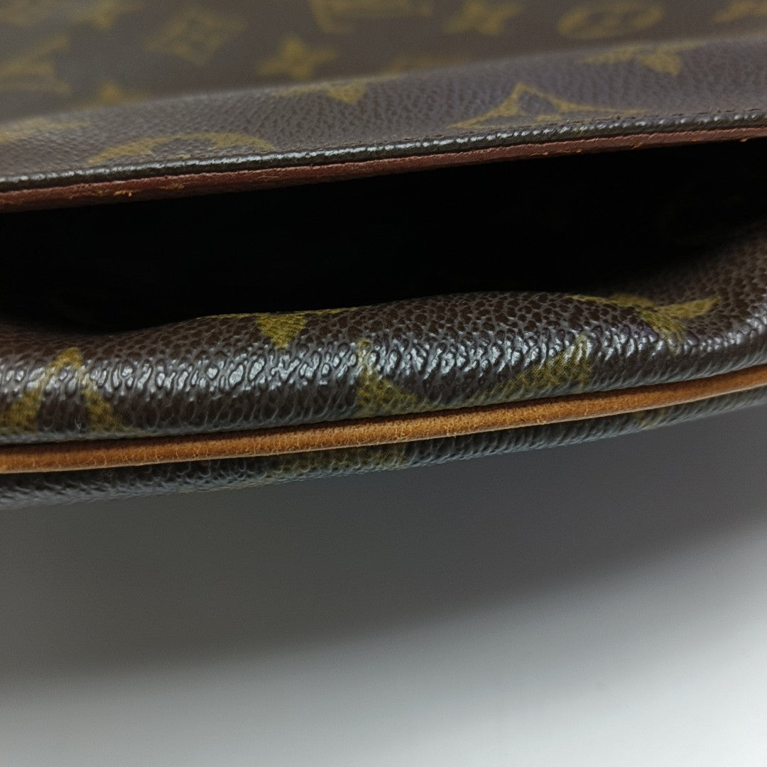 MUSETTE TANGO PM Monogram Coated Canvas Brown