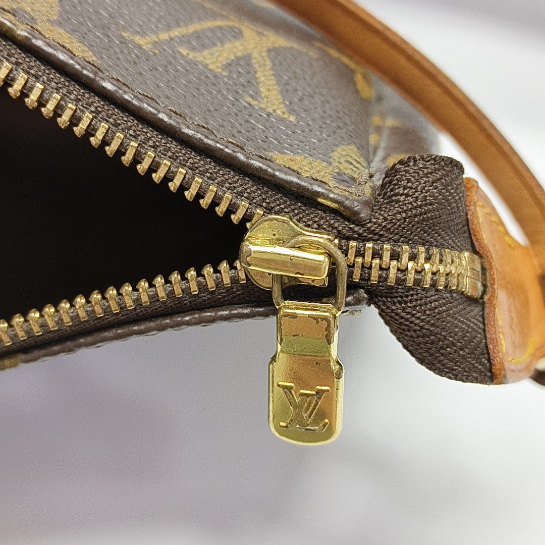ACCESSOIRES Monogram Coated Canvas Brown