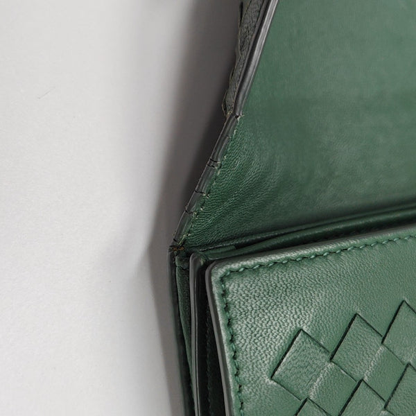 Calfskin Wallet Green