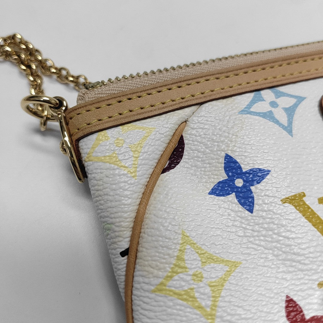 LV × TM VINTAGE MILLA Monogram Coated Canvas White