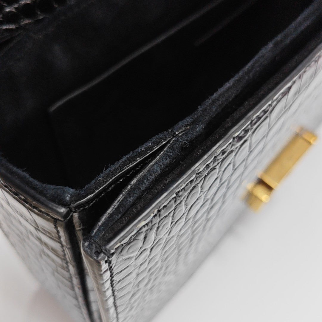 BELLECHASSE Calfskin Black