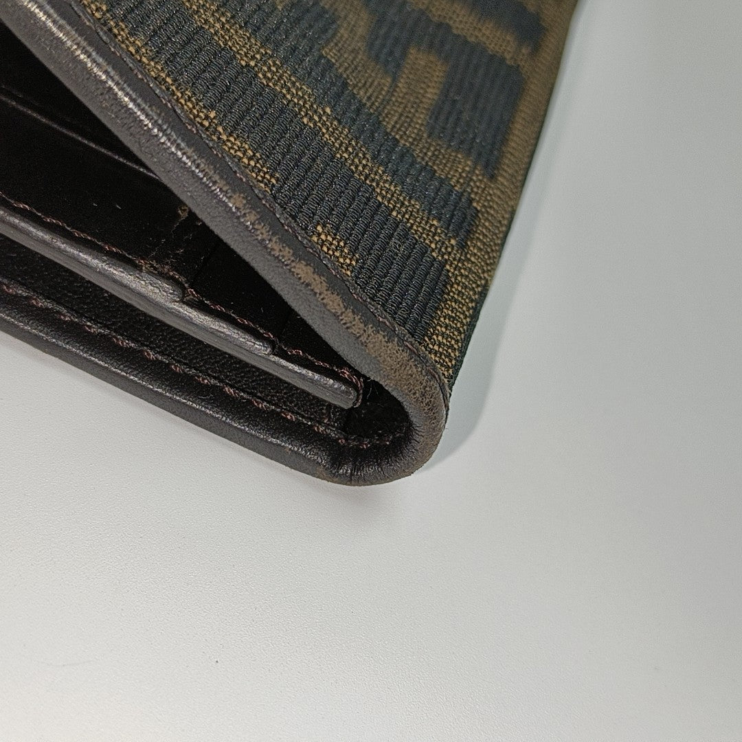 Monogram Canvas Wallet Brown