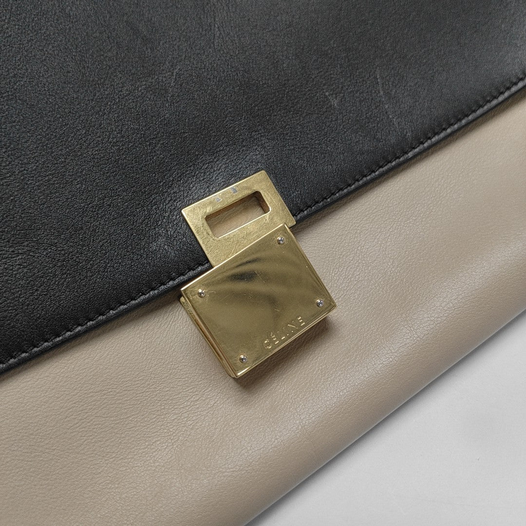 TRAPEZE Medium Calfskin Multicolor