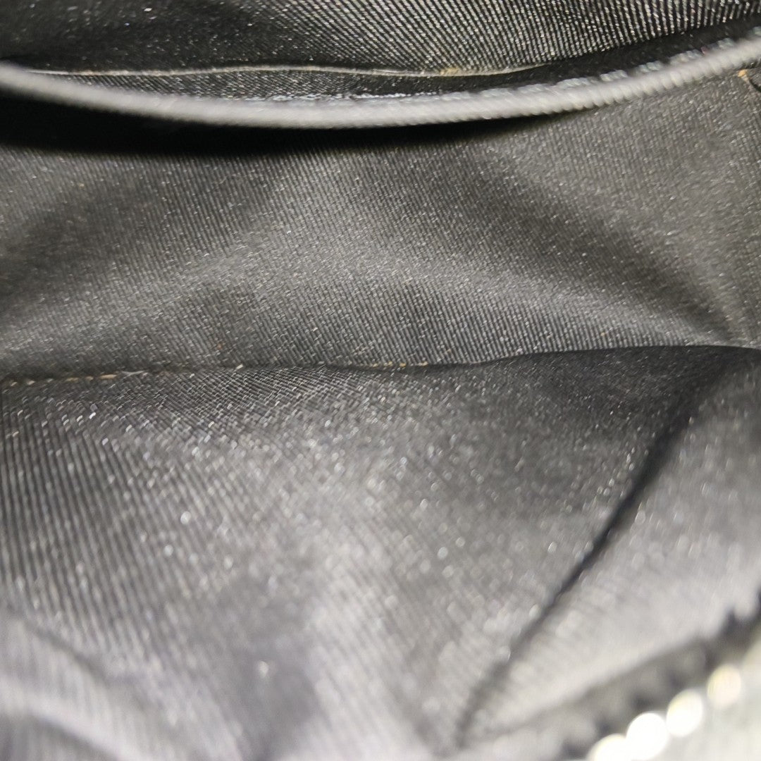 SOFT TRUNK Mini Monogram Coated Canvas Black