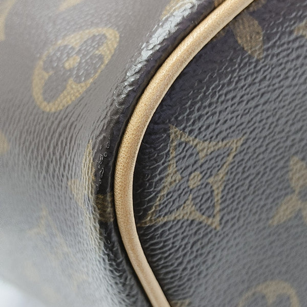 NICE Mini Monogram Coated Canvas Brown