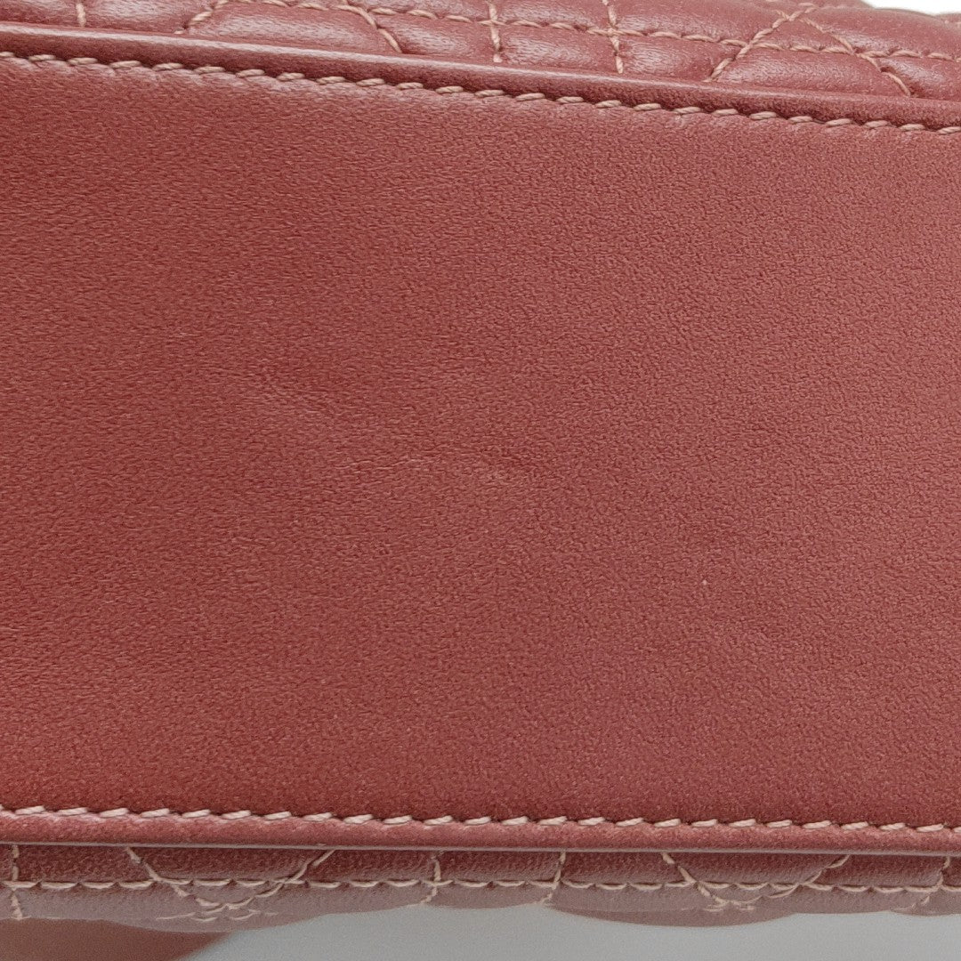 Lady Dior Small Cannage Lambskin Multicolor