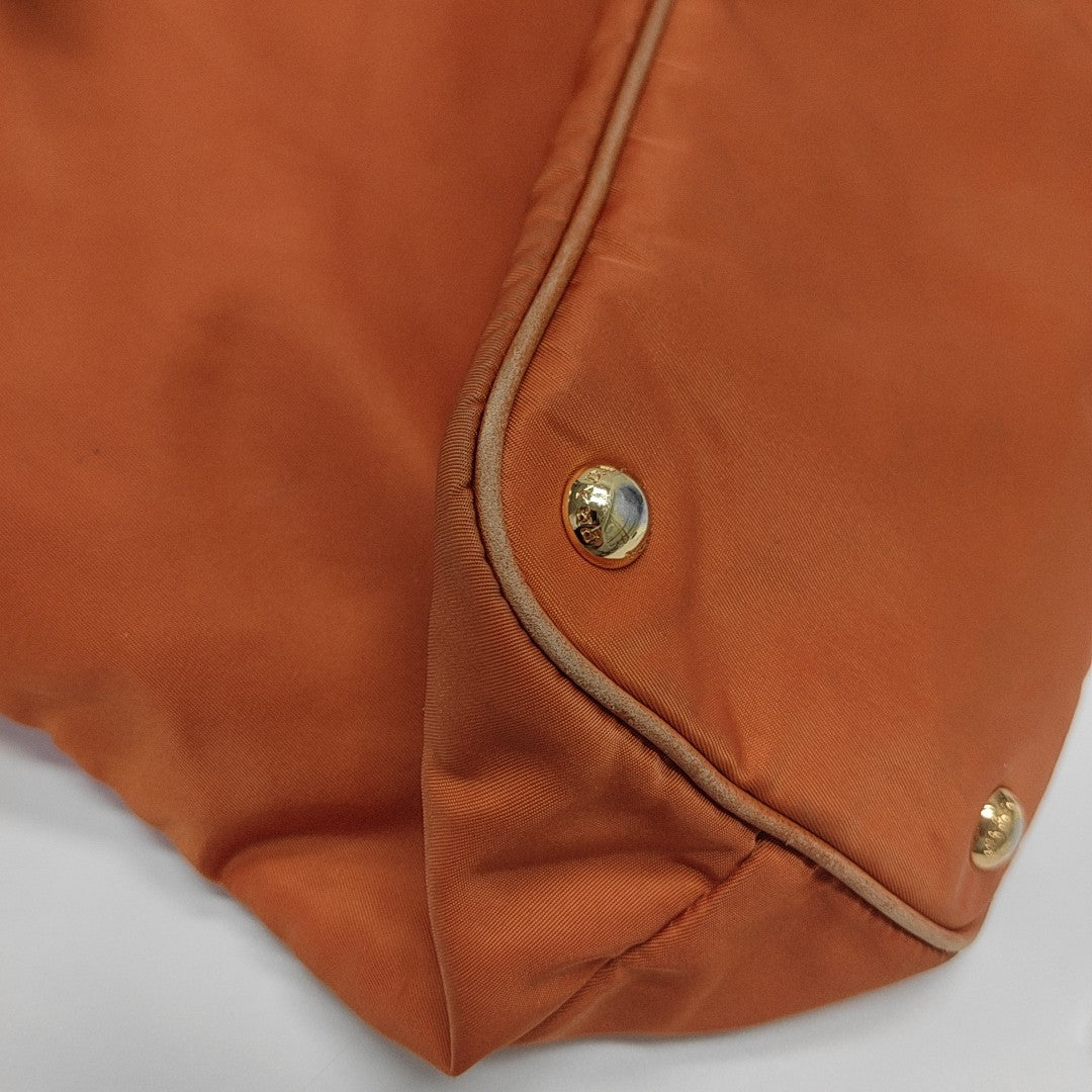Nylon Tote Bag Orange